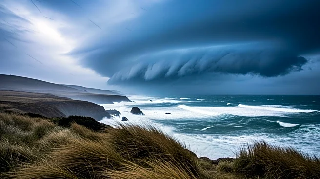 East Coast Travel Disrupted by Powerful Storm with High Winds and Rain