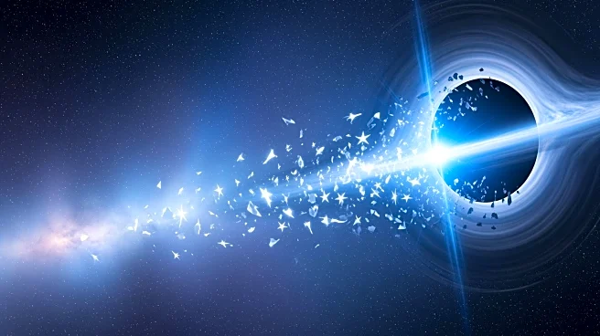Astronomers Trace Blue Cosmic Flashes to Black Holes Tearing Stars Apart