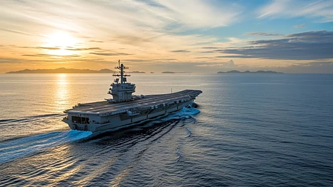 U.S. Aircraft Carriers Demonstrate Naval Power in the Indo-Pacific Region