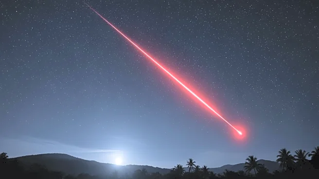 Rare Red Trail Meteor Captured Over Puerto Rico