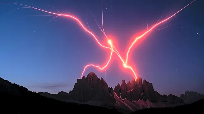 Photographer Captures Rare Elve and Red Sprite Phenomena Above Alps