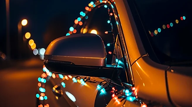 Debate Over Christmas Lights on Cars: Joyful Tradition or Road Hazard?