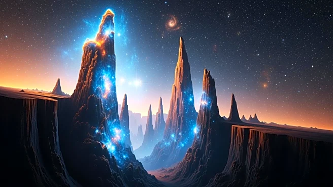 James Webb Space Telescope Reveals Cosmic Cliffs in Star Cluster NGC 3324