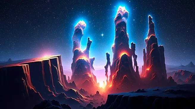 James Webb Space Telescope Reveals 'Cosmic Cliffs' in Star Cluster NGC 3324