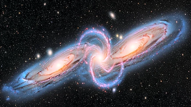 James Webb Space Telescope Captures 'Intricate Web of Chaos' in Colliding Galaxies