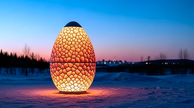 Sweden's Solar Egg: Innovative Energy Solution Amidst Kiruna's Urban Transition