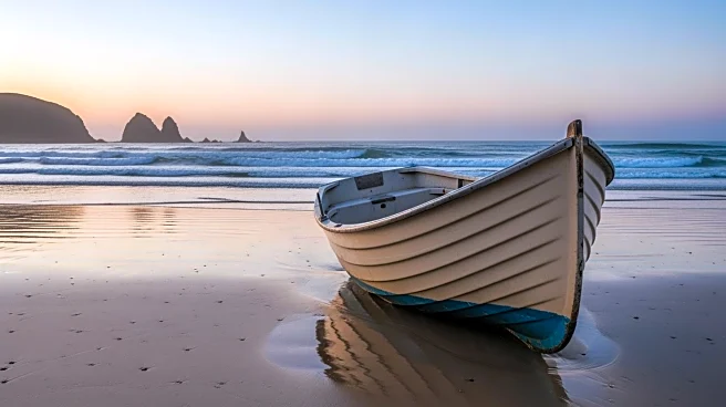 Missing Lifeboat from Cargo Ship Found on Devon Beach