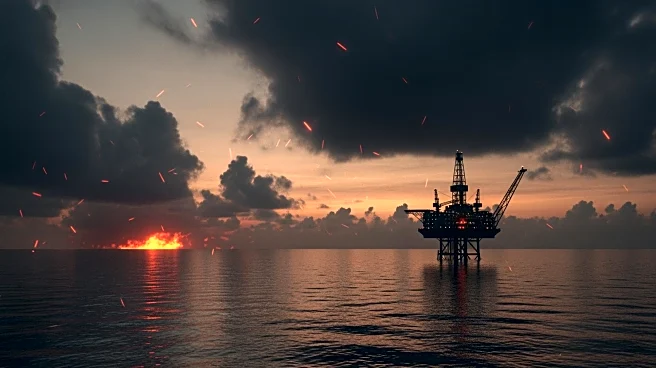 Ukraine Claims Strike on Lukoil's Caspian Sea Drilling Platform Amid Ongoing Conflict