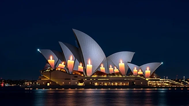 Sydney Opera House Projects Candles to Honor Bondi Beach Shooting Victims