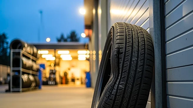 Suspected DUI Driver Crashes into Baldwin Park Tire Shop, Business Remains Open