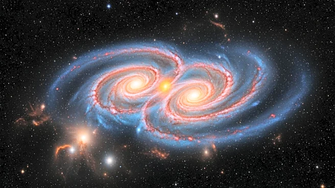 James Webb Telescope Captures Stunning Image of Colliding Galaxies NGC 2207 and IC 2163