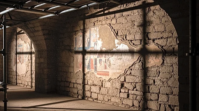 Holocaust-Era Murals Discovered in Warsaw District Court Basement During Renovations