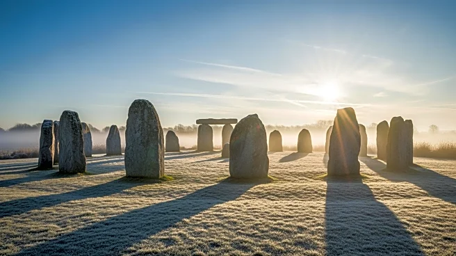 Druids and Pagans Celebrate Winter Solstice at Stonehenge