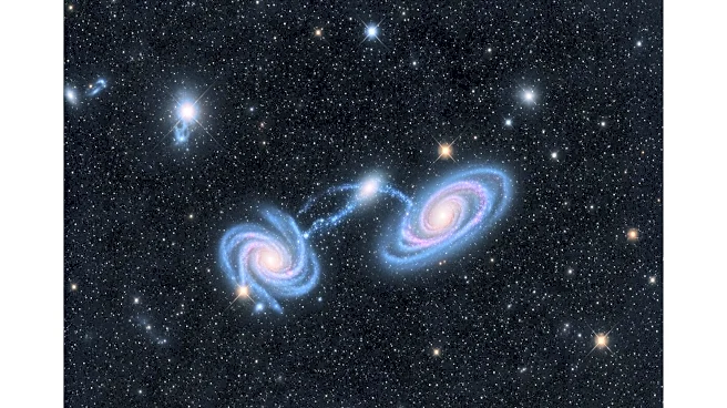 NASA's James Webb Telescope Captures Interacting Dwarf Galaxies