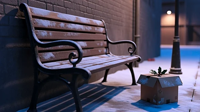 Banksy's New Artwork Highlights Homelessness Amid Christmas Season