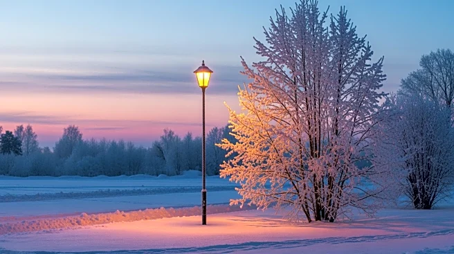 Warm Holiday Week Forecast with Potential Freezing Rain Risk