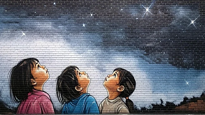 Banksy Unveils New Mural of Stargazing Children in London, Sparking Speculation