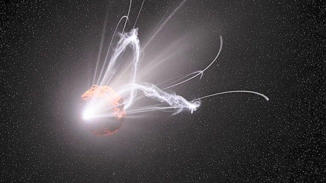 Interstellar Comet 3I/ATLAS Exhibits Unique Wobbling Jets in Sun-Facing Tail