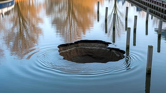 Sinkhole Causes Chaos on British Canal, Stranding Boats