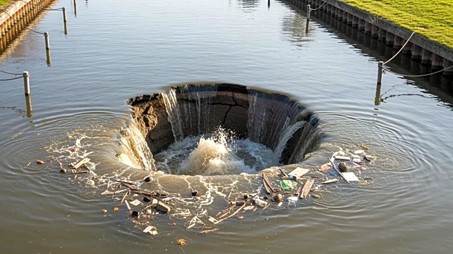 Sinkhole Causes Chaos on British Canal, Disrupting Boat Traffic