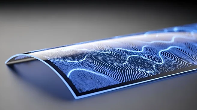 Nanotextured Light Modulation Enhances Flexible OLED Efficiency and Stability