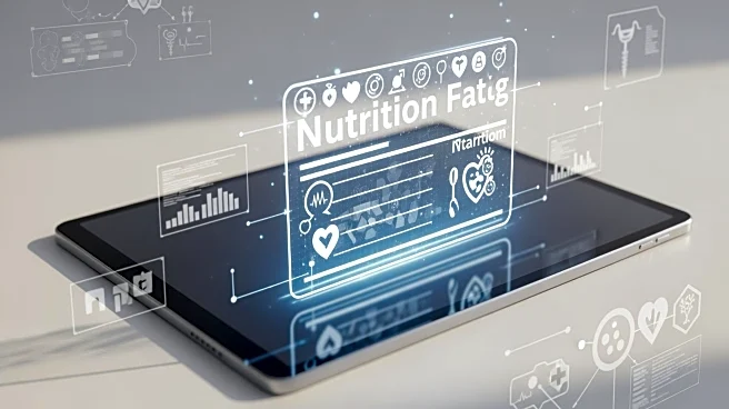 AI Nutrition Labels Proposed to Enhance Healthcare Provider Adoption and Patient Trust