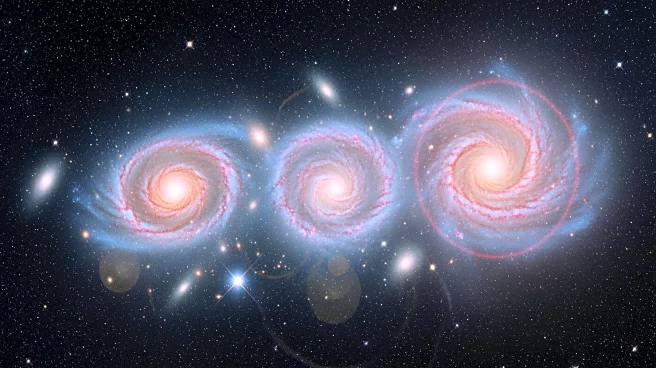 Hubble Image Reveals Trio of Galaxies with Deceptive Proximity