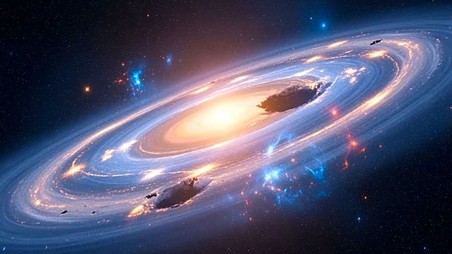 NASA's Hubble Telescope Unveils Largest Chaotic Planet-Forming Disk