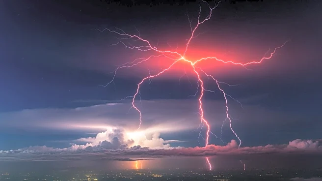 Astronaut Captures Rare Sprite Phenomenon Above Thunderstorm from ISS