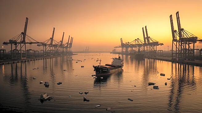 Massive Russian Attack Damages Ukrainian Ports and Cargo Ship