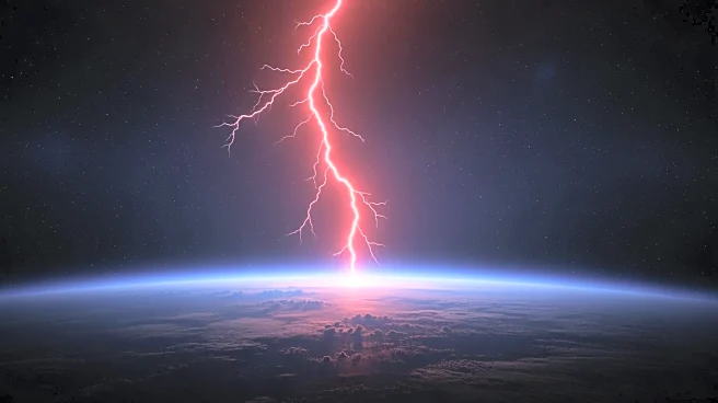 Astronaut Captures Rare Sprite Phenomenon from ISS, Illuminating Thunderstorm Research