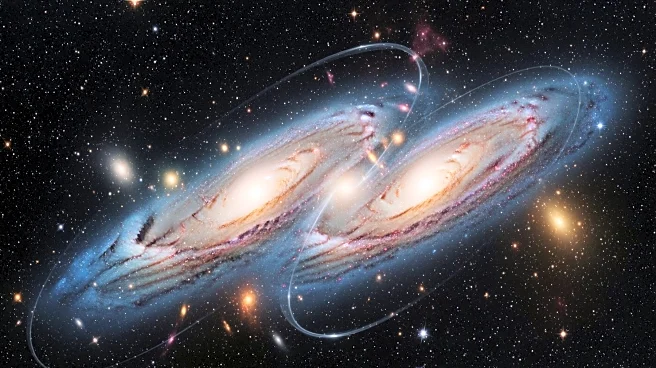 Euclid Space Telescope Captures Stunning Image of Galaxy Merger, Aiding Dark Matter Research