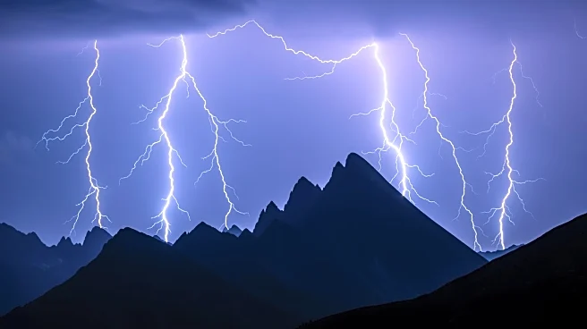 Photographer Captures Rare Simultaneous Lightning Phenomena Over the Alps
