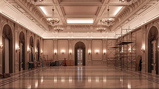 President Trump Continues White House Ballroom Construction Amid Legal Challenges