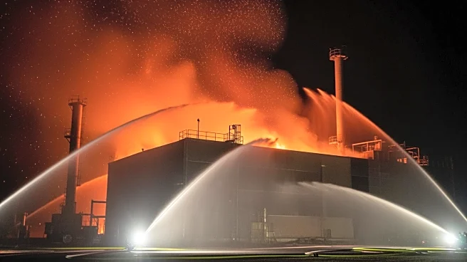 Firefighters Combat Large Blaze at San Pedro Commercial Building