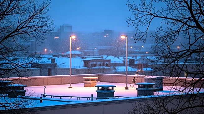 New York Prepares for Snowstorm Following Cool Christmas Eve