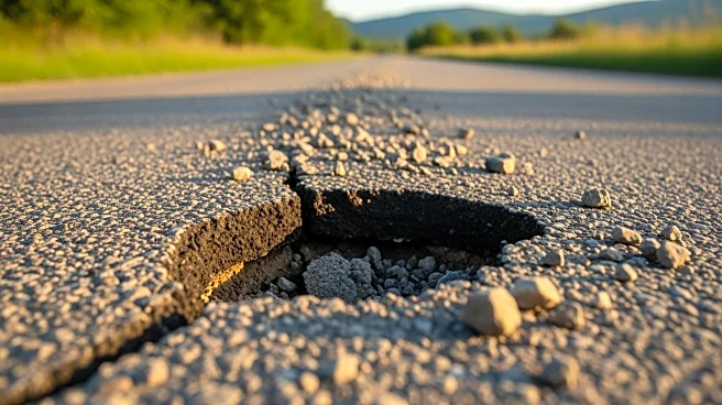 Road Closure Near Dorset's Hardy Monument Due to Large Hole