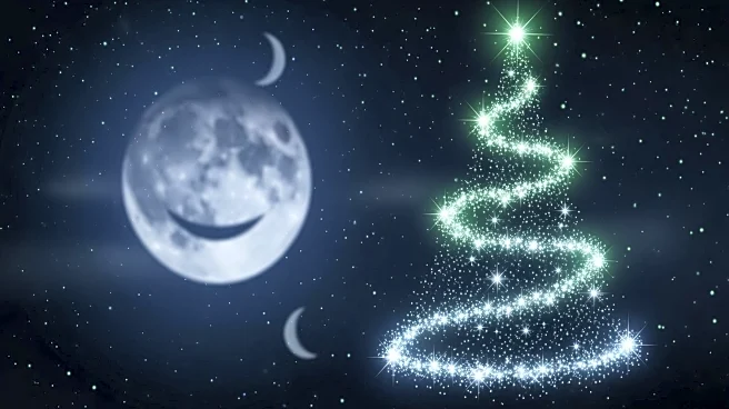 Astronomy Enthusiasts Encouraged to View Christmas Tree Cluster Instead of 'Smiley Face' Moon