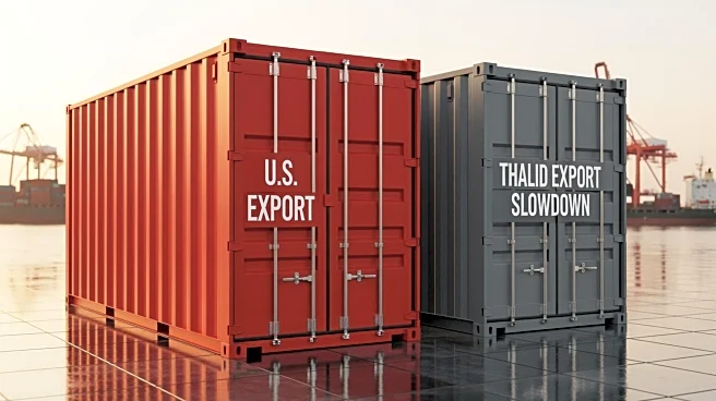 U.S. Exports Surge Amidst Thai Export Growth Slowdown and Trade Deficit