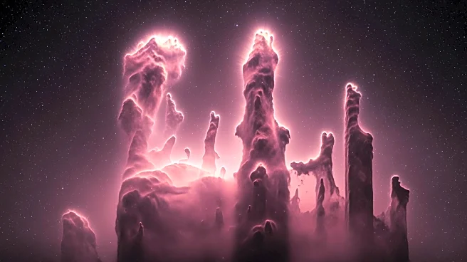 James Webb Space Telescope Reveals Mid-Infrared View of Pillars of Creation