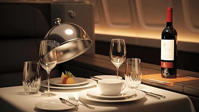 Emirates Enhances First Class Dining with Dine-on-Demand and Premium Wine Selection
