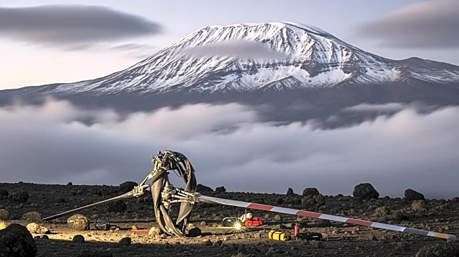 Helicopter Crash on Mount Kilimanjaro Claims Five Lives During Rescue Mission