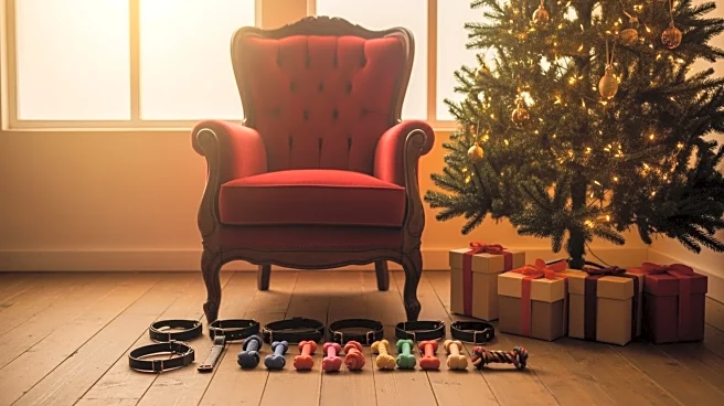 Santa Claus Visits Dogs Rescued from Suspected Dogfighting Ring, Bringing Joy and Healing