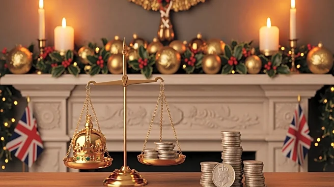 Royal Family's Christmas Day Appearance and Economic Concerns Dominate UK Headlines