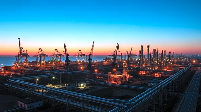 Ukrainian Drone Strikes Ignite Fires at Russian Seaport and Oil Refinery