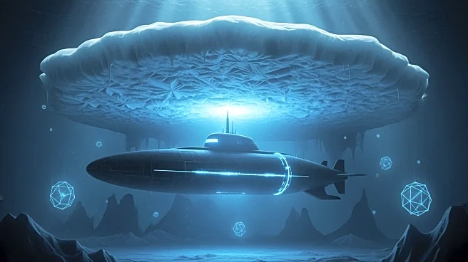 Submarine Discovers Anomalous Structures Under Antarctica's Dotson Ice Shelf, Then Loses Signal