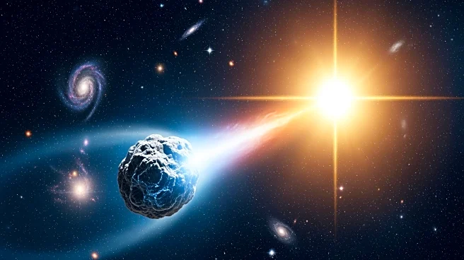 Comet 3I/ATLAS Exhibits Unique Sun-Facing Tail as It Exits Solar System