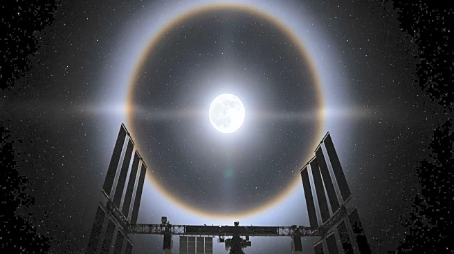 Astronaut Captures Rare Lunar Halo from International Space Station, Highlights Atmospheric Phenomenon