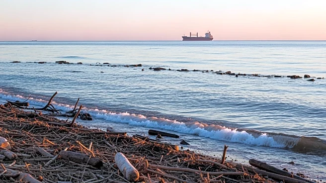 West Sussex Swimmers Warned of Debris from Cargo Ship Incident