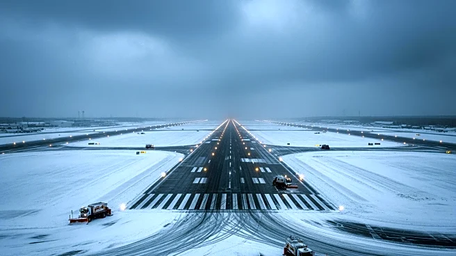 Winter Storm Causes Major Flight Disruptions Across U.S. Northeast